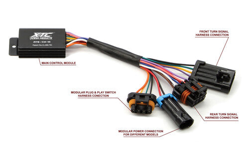 XTC POWER PRODUCTS AUTO TURN SIGNAL KIT W/ HORN AND FRONT DRL LIGHTS CAN - ATS-CAN-COM-DRL