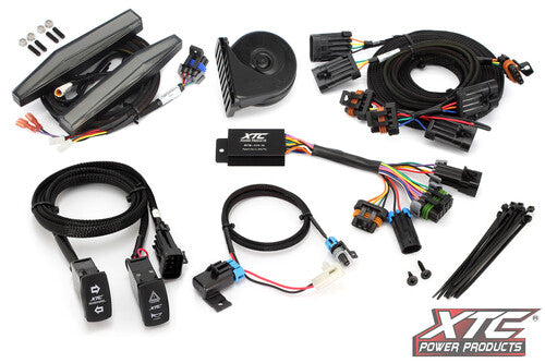 XTC POWER PRODUCTS AUTO TURN SIGNAL KIT W/ HORN AND FRONT DRL LIGHTS CAN - ATS-CAN-HD11-DRL