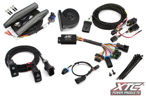 XTC POWER PRODUCTS AUTO TURN SIGNAL KIT W/ HORN AND FRONT DRL LIGHTS CAN - ATS-CFM-U10-DRL