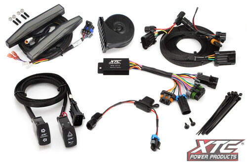 XTC POWER PRODUCTS AUTO TURN SIGNAL KIT W/ HORN AND FRONT DRL LIGHTS CAN - ATS-HON-S32-DRL