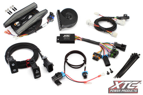 XTC POWER PRODUCTS AUTO TURN SIGNAL KIT W/ HORN - ATS-KAW-RIDG-DRL