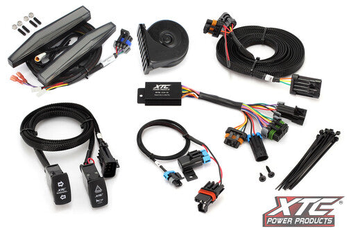 XTC POWER PRODUCTS AUTO TURN SIGNAL KIT W/ HORN - ATS-POL-GBU-DRL
