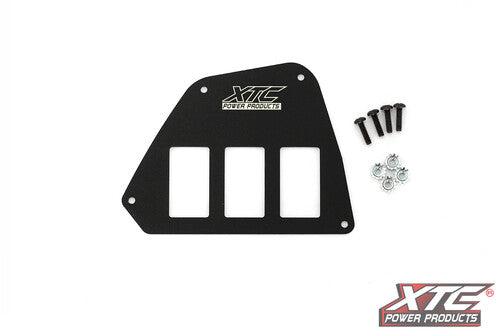 XTC POWER PRODUCTS Dash Switch Mount Plate - SP-3SW-HT