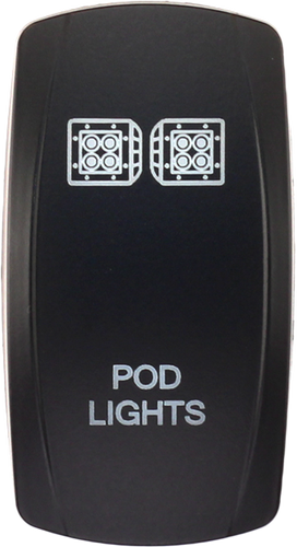 XTC POWER PRODUCTS Dash Switch Rocker Face - SW00-00107039