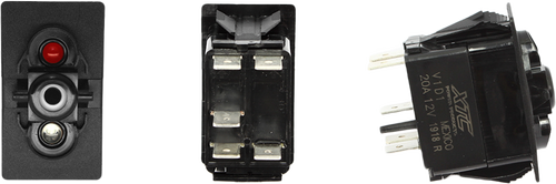 XTC POWER PRODUCTS Dash Switch - SW11-RB000000