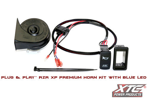 XTC POWER PRODUCTS Plug N Play Horn Kit - HORN-RZRXP-PR-LB