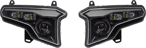 XTC POWER PRODUCTS XTC Headlights with Amber Turn Signals - POL-XPED-HL