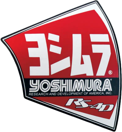 YOSHIMURA End Cap Decal Sticker - RS4D-NB002