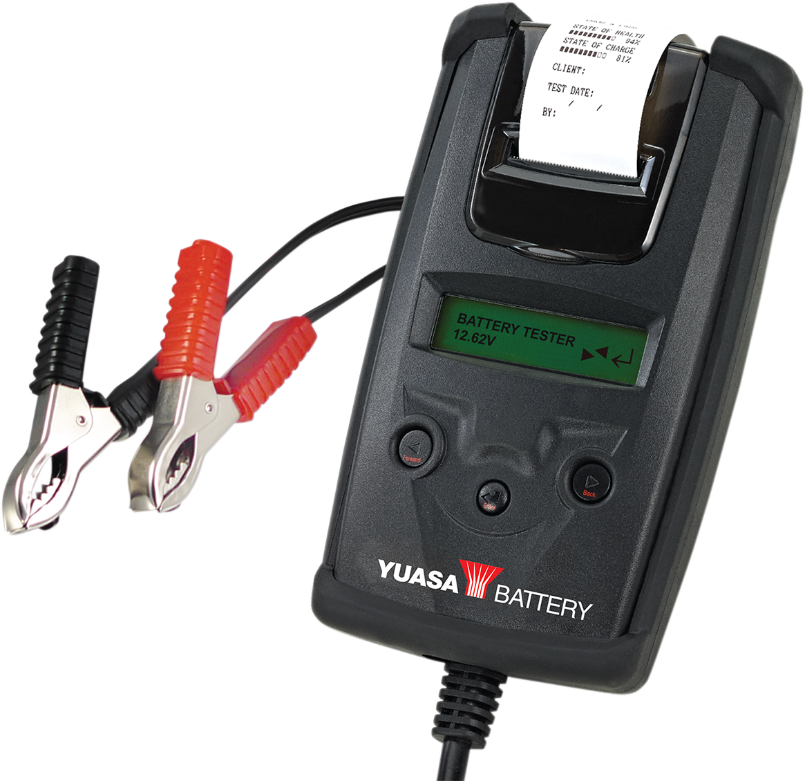 YUASA Digital Battery Tester with Printer - Battery Tester with Printer / Digital 3807-0437