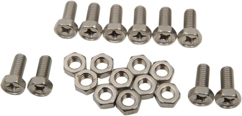 Yuasa Battery Yuasa 14mm Nut & Bolt Set - 5 Pack/2 Sets - PACKSS14M