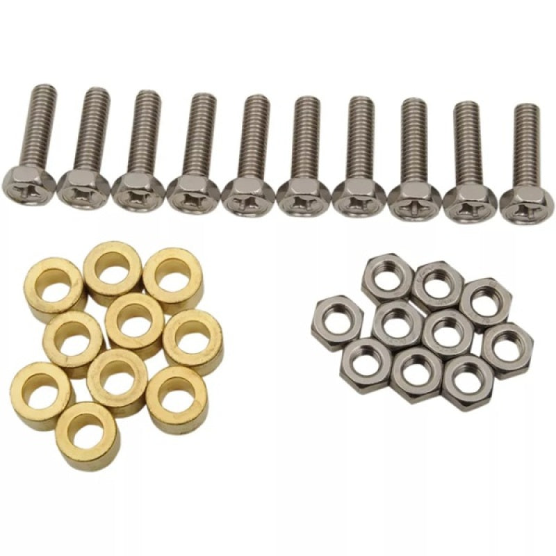 Yuasa Battery Yuasa 22mm Nut & Bolt Set - 5 Pack/2 Sets - PACKSS22M