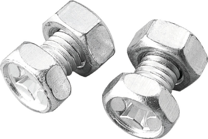 Yuasa Battery Yuasa 6mm Nut & Bolt Set - 2 Sets - 5BNBSSF6M