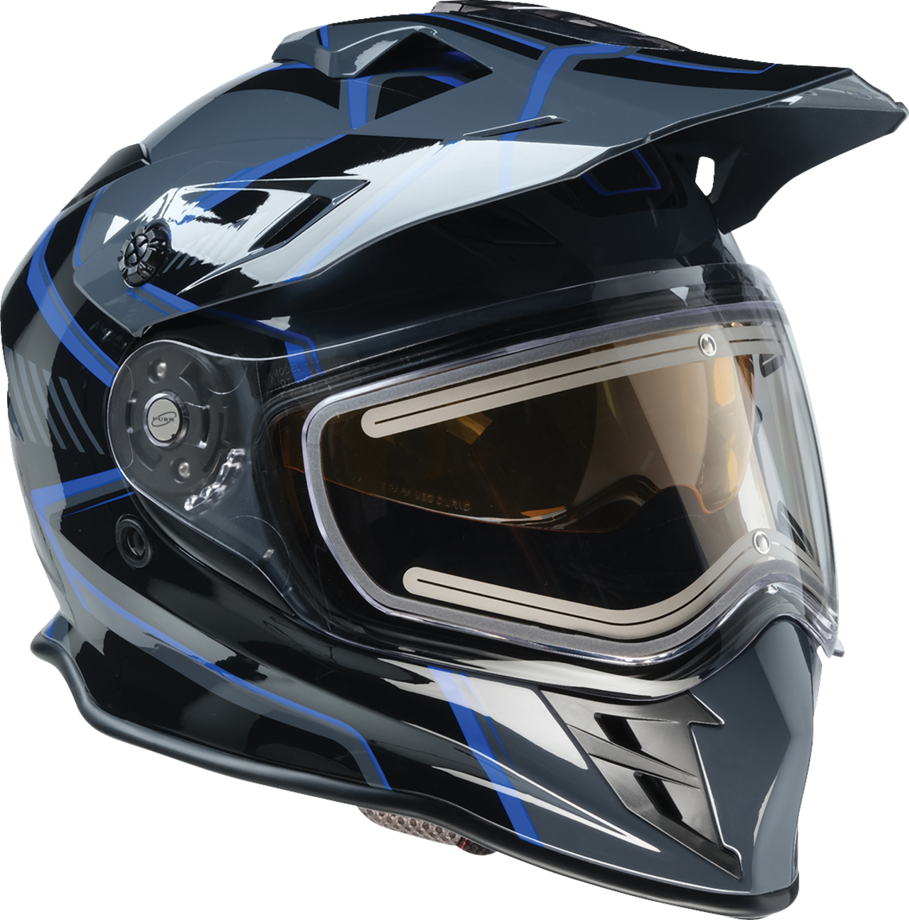 Z1R Range 2.0 Rotor Snow Electric Helmet - Range 2.0 Snow Helmet / Rotor / Black/Blue / 2XL 0101-17258