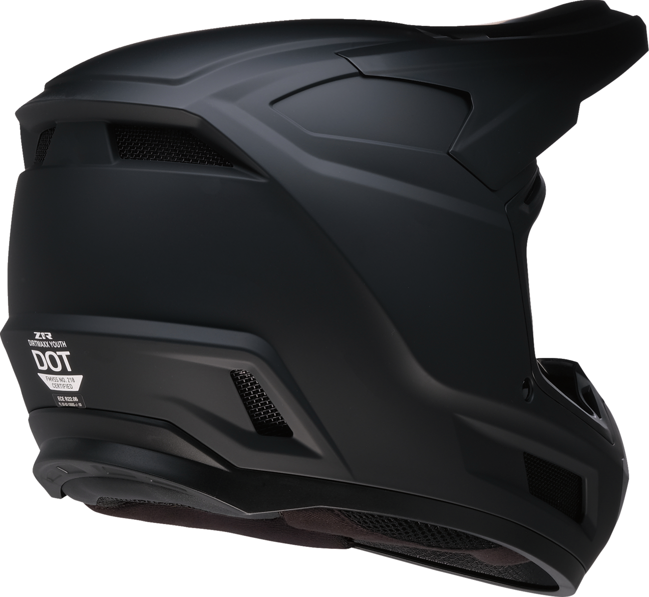 Z1R Youth Dirt Maxx Solid Helmet