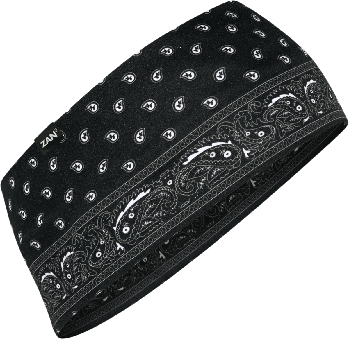ZAN HEADGEAR SportFlex® Headband - Black Paisley 2504-0520