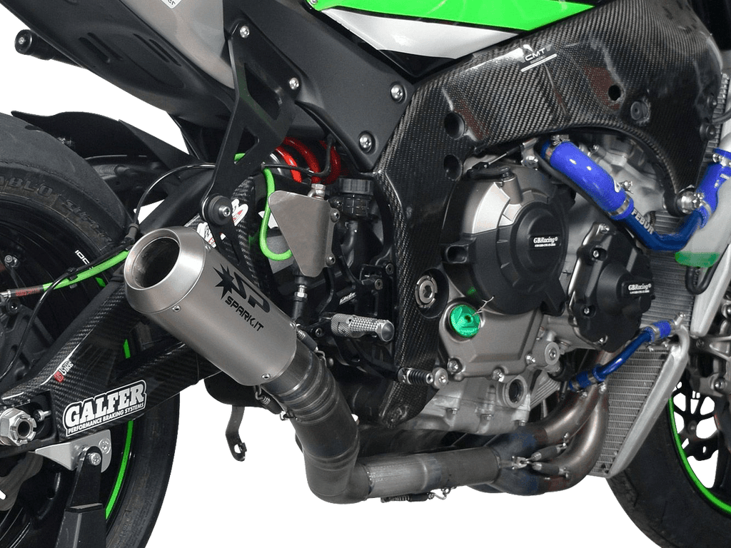 Spark Kawasaki Ninja ZX-10R "GP Titanium" Semi-Full Exhaust System (2016-2020)