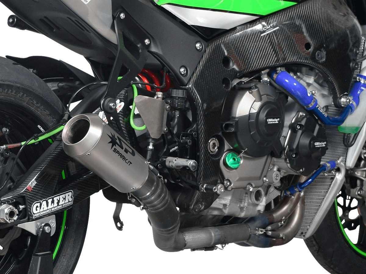 Spark Kawasaki Ninja ZX-10R "GP Titanium" Semi-Full Exhaust System (2016-2020)