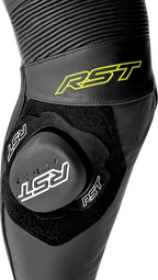 RST S1 D3O Leather Suit - Black / Grey / Fluorescent Yellow - View 15