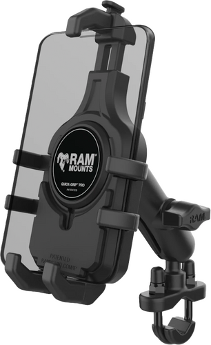 RAM Mounts RAM-B-149Z-PD5U Quick-Grip Pro Handlebar Phone Mount Medium