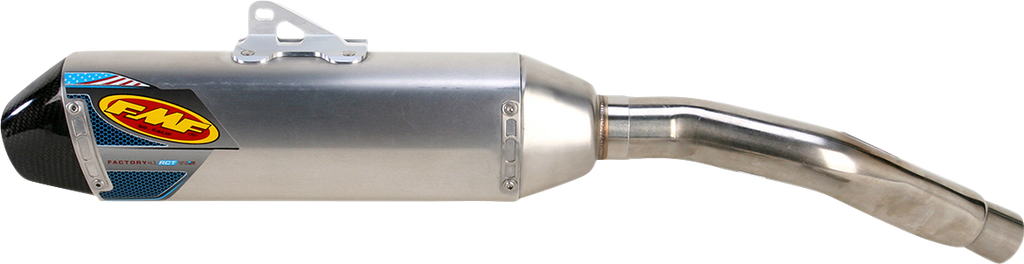 FMF Racing Kawasaki KX450F / KX450X 2024-2026 Factory 4.1 RCT Stainless SL (Slip-On) w/ Carbon End Cap 042403