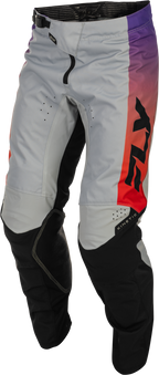 FLY Racing Kinetic Pants (2026) - Grey / Red / Purple / Black - View 15