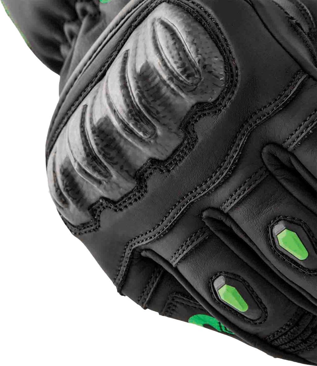 RST S-1 Gloves - Black / Fluorescent Green - View 18