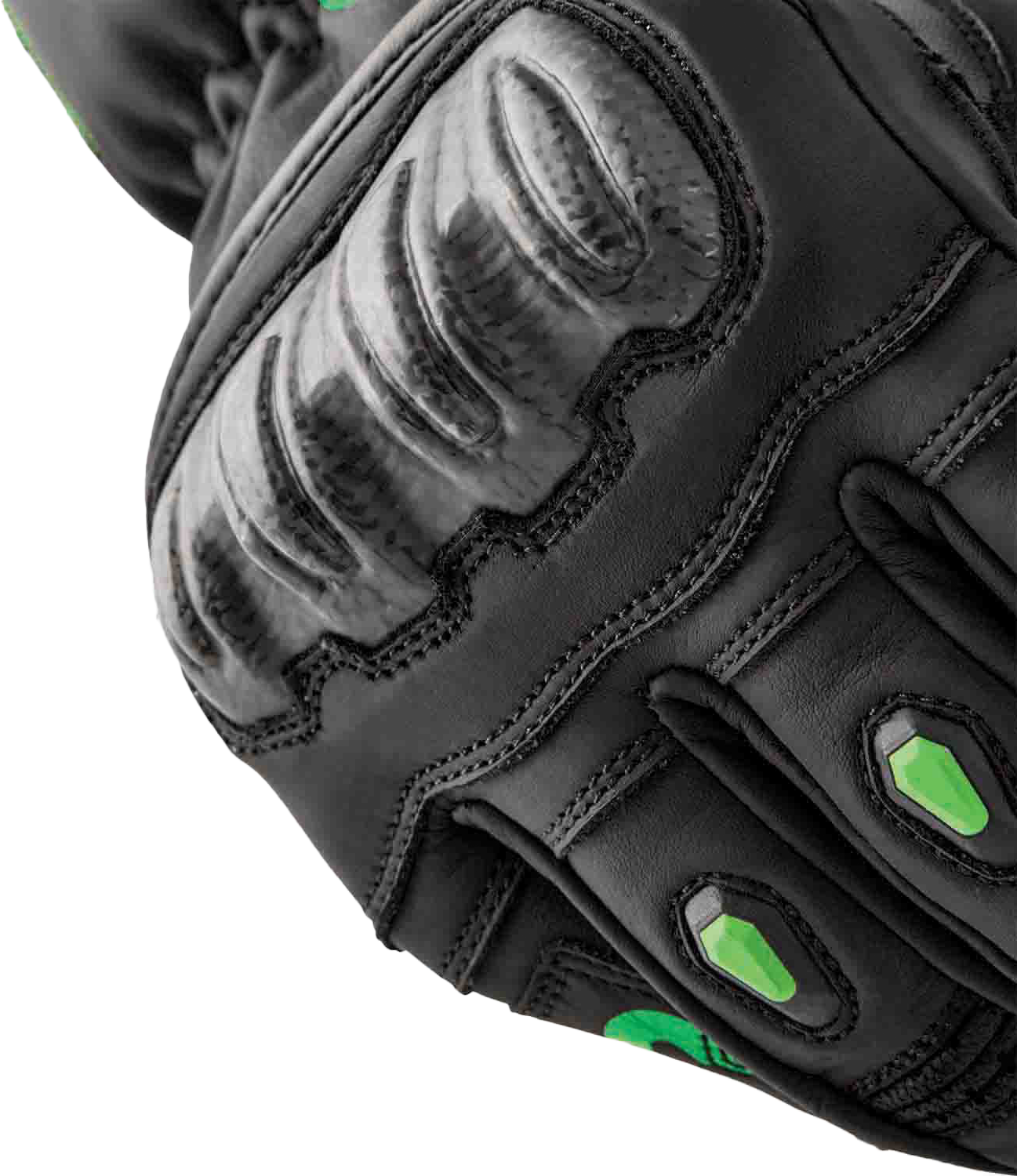 RST S-1 Gloves - Black / Fluorescent Green - View 18