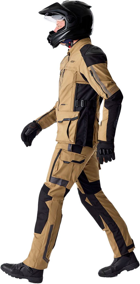 RST Pro Series Adventure-X CE Men's Textile Jacket - Sand / Black - View 30