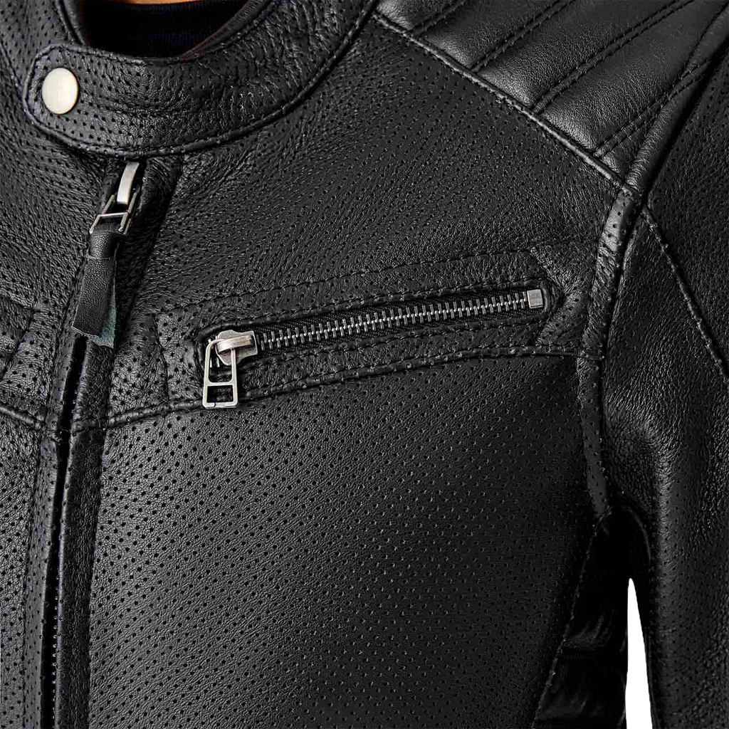 RST Roadster Air CE Women's Leather Jacket - Black - View 4
