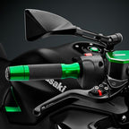 Rizoma Sport Grips - 22mm Green - GR205V