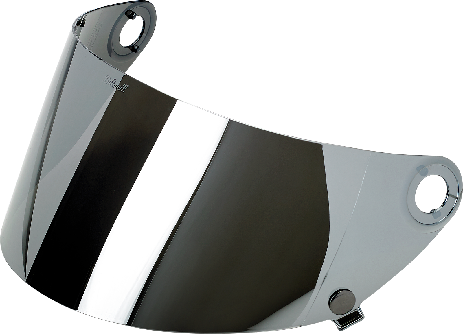 BILTWELL Gringo S Shield - Gen 2 / Flat / Chrome Mirror 0130-0957