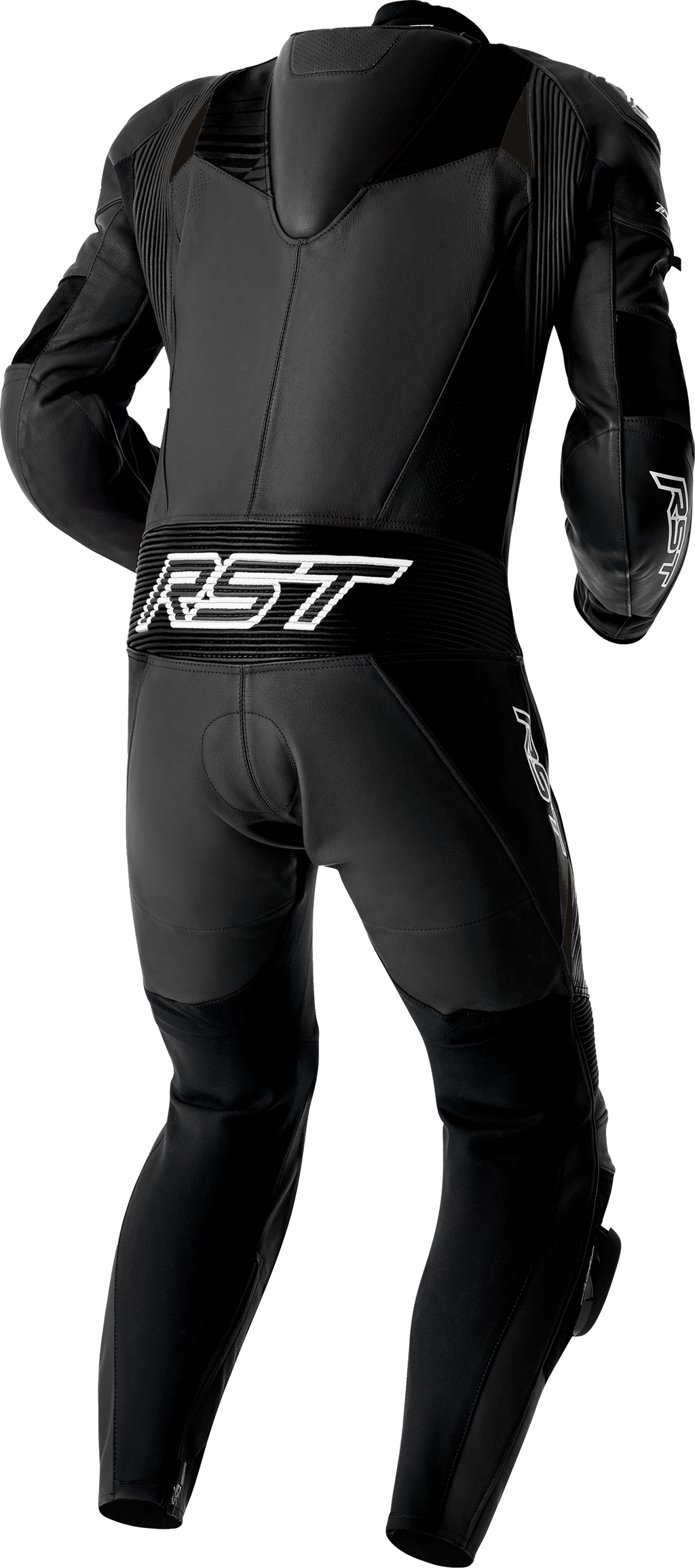 RST Tractech EVO D3O Leather Suit - Black / White - View 11