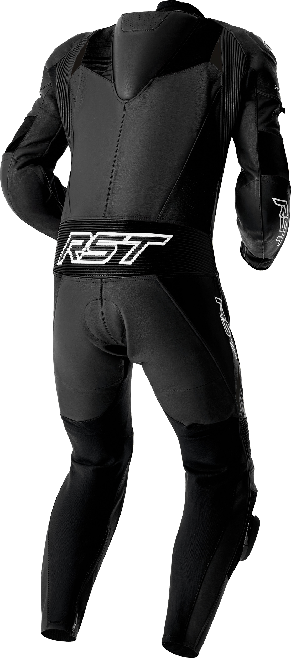 RST Tractech EVO D3O Leather Suit - Black / White - View 11