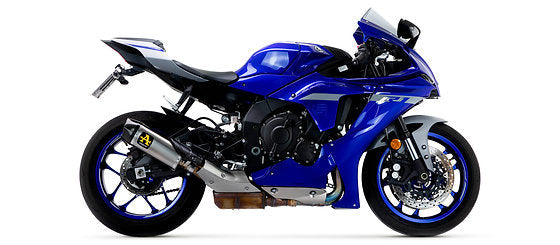 71829PK Arrow Yamaha Yzf R1 15-25 Homologated Titanium Indy Race Silencer With Carbon End Cap For Original Collectors