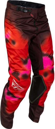 FLY Racing Kinetic Blur Pants (2027) - Red / Maroon - View 19