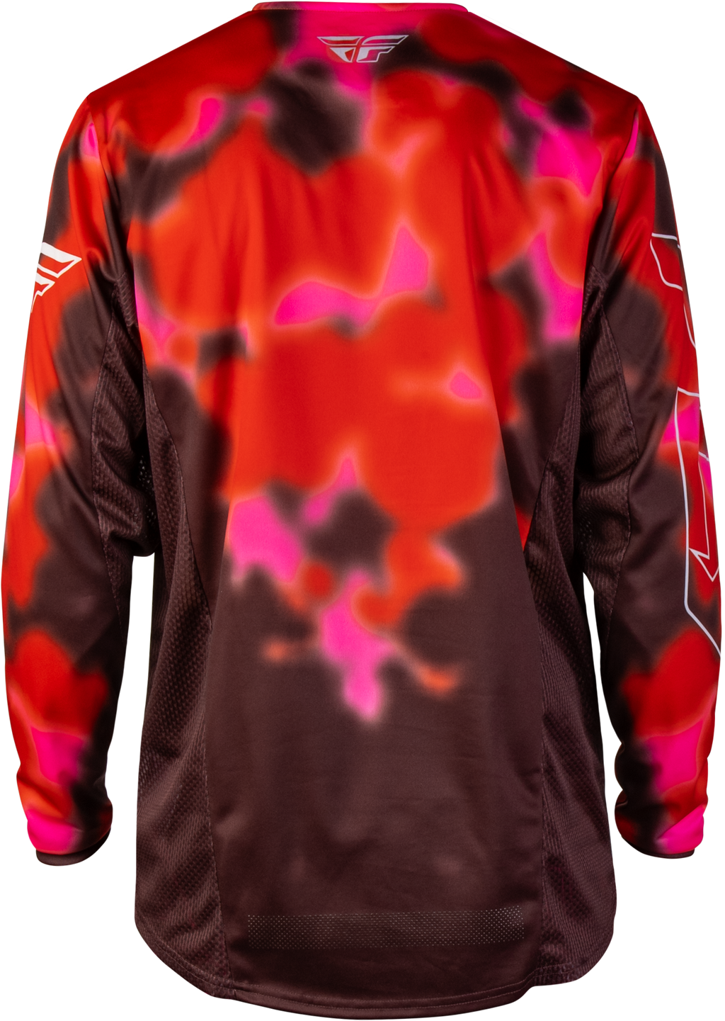 FLY Racing Kinetic Blur Jersey (2027) - Red / Maroon - back