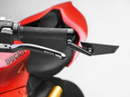 Rizoma Cut Edge Bar End Mirror - Universal Left Black - BS296B