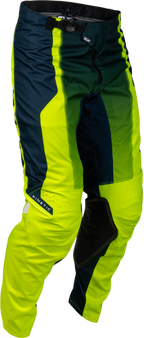 FLY Racing Kinetic Fade Pants (2027) - Hi-Viz / Navy / White - View 18