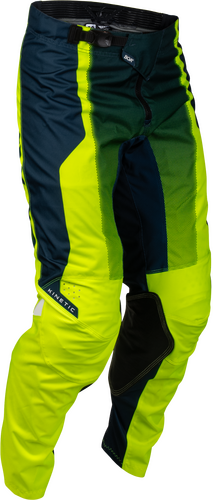 FLY Racing Kinetic Fade Pants (2027) - Hi-Viz / Navy / White - View 18