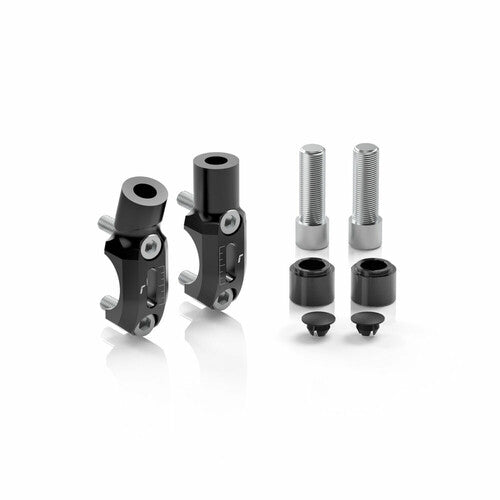 Rizoma Stealth Naked Mounting Kit - Mirror Black Tri - BSN910B