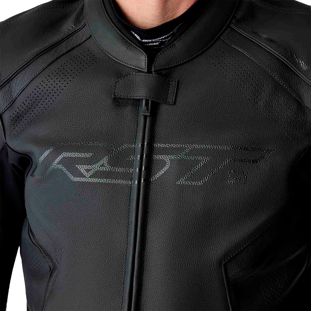 RST S-1 CE Men's Leather Jacket - Black - View 26