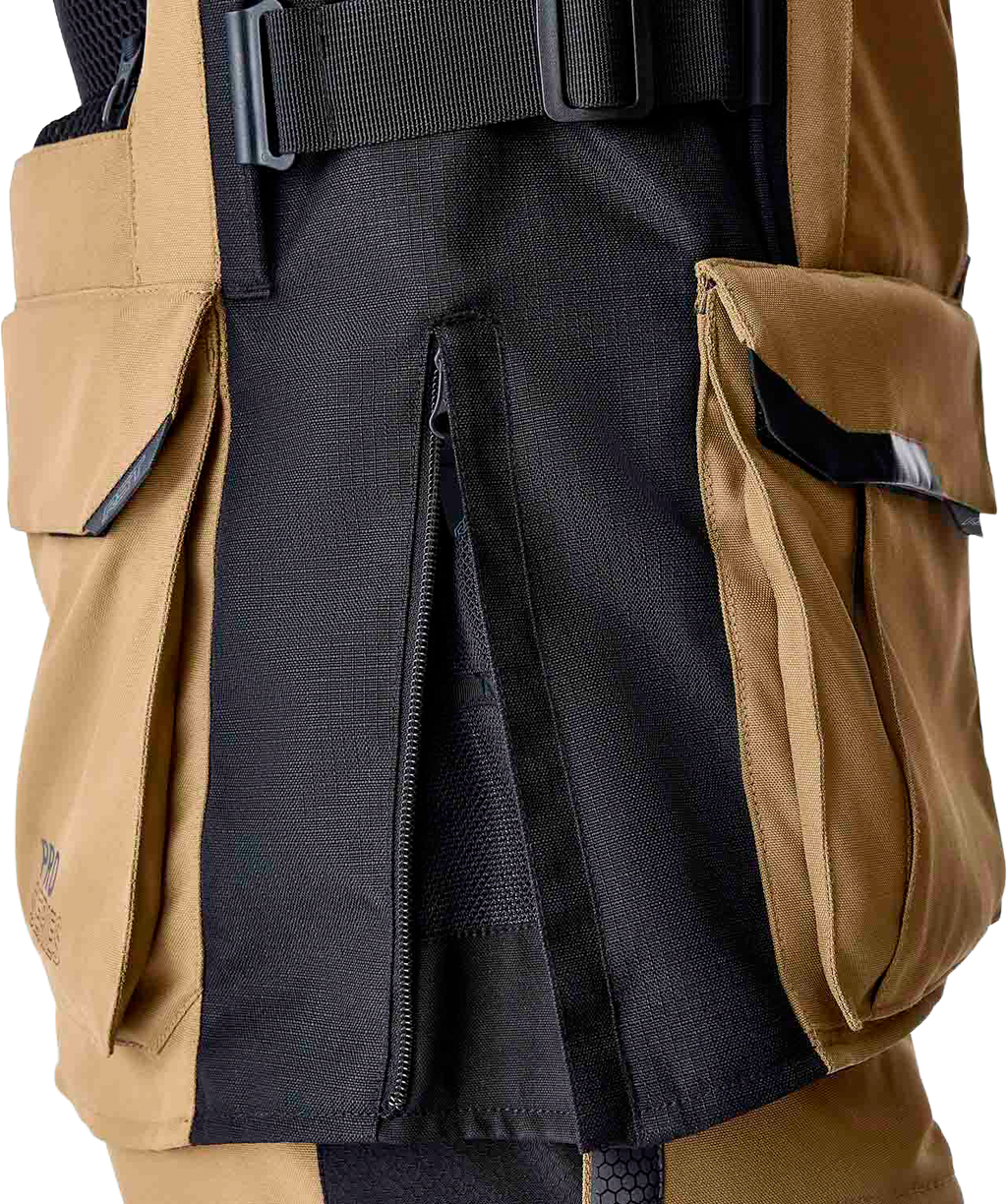RST Pro Series Adventure-X CE Men's Textile Jacket - Sand / Black - View 26