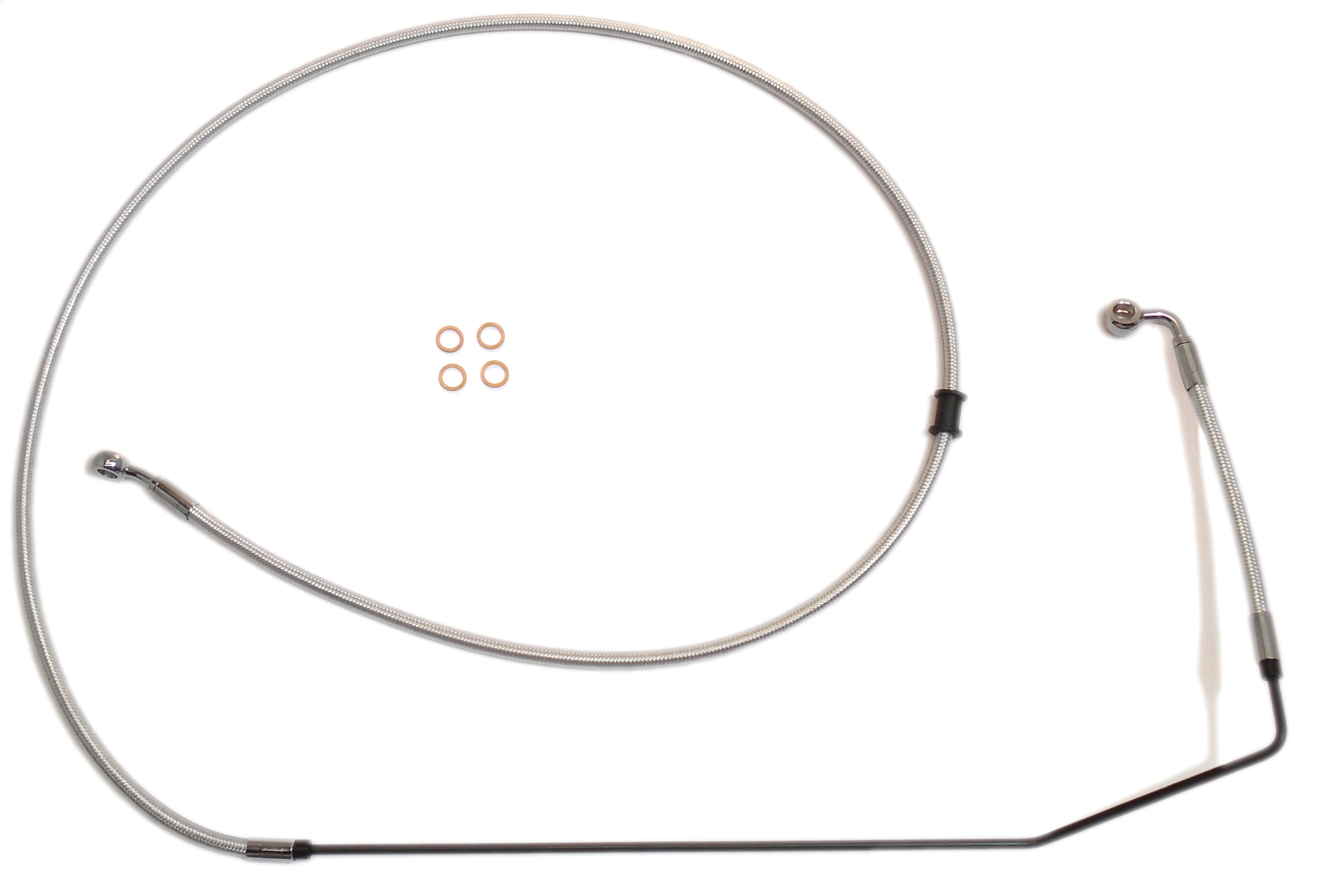 MAGNUM SHIELDING Braided Front Brake Line