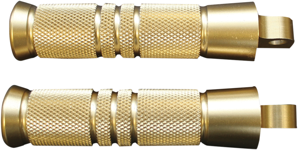 ACCUTRONIX Brass Foot Pegs - Grooved 1620-1040
