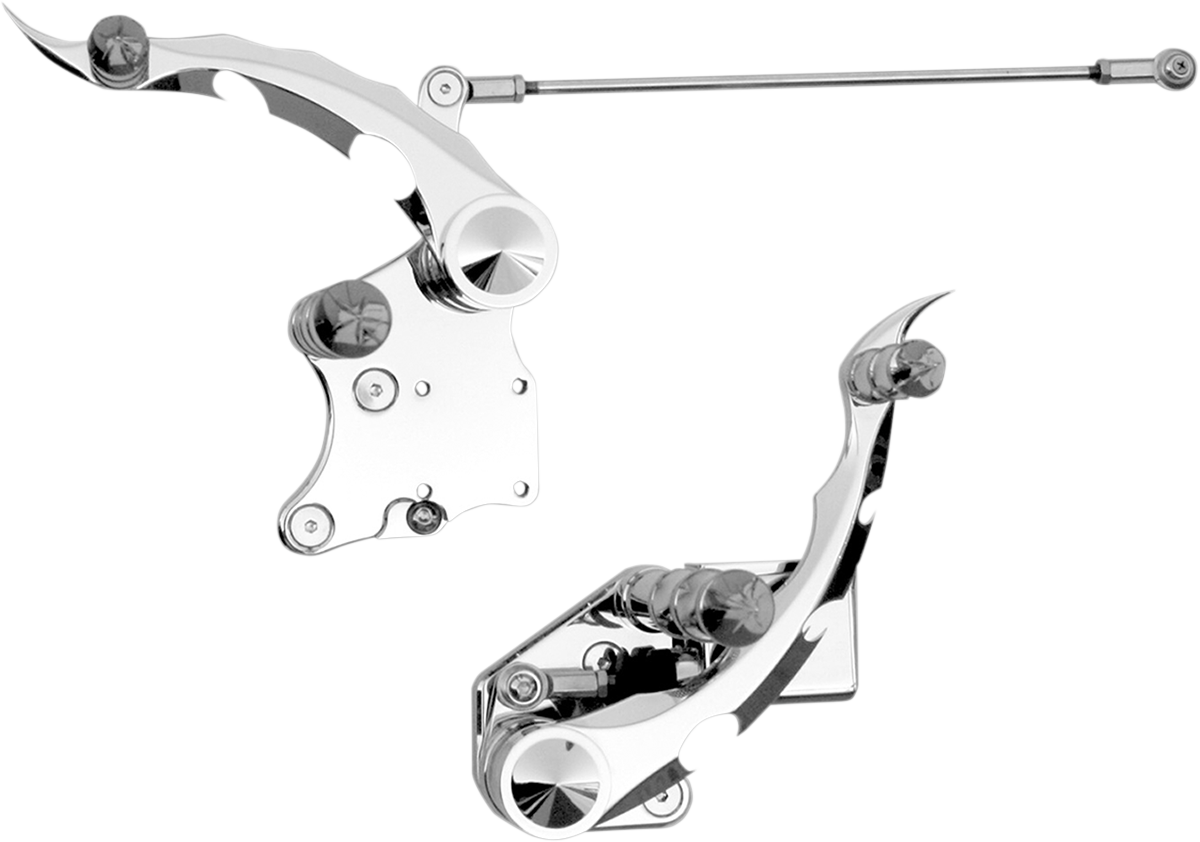 ACCUTRONIX Forward Control - Tribal / Chrome / FX '00-'13 1622-0485