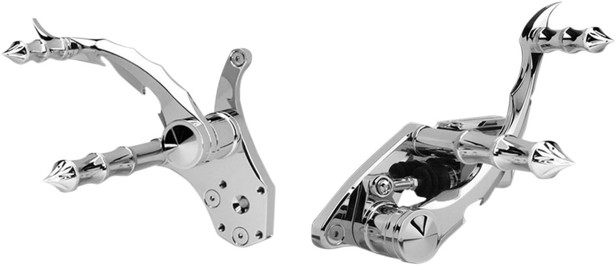 ACCUTRONIX Forward Control - Tribal / Chrome / FX '84-'99 1622-0484
