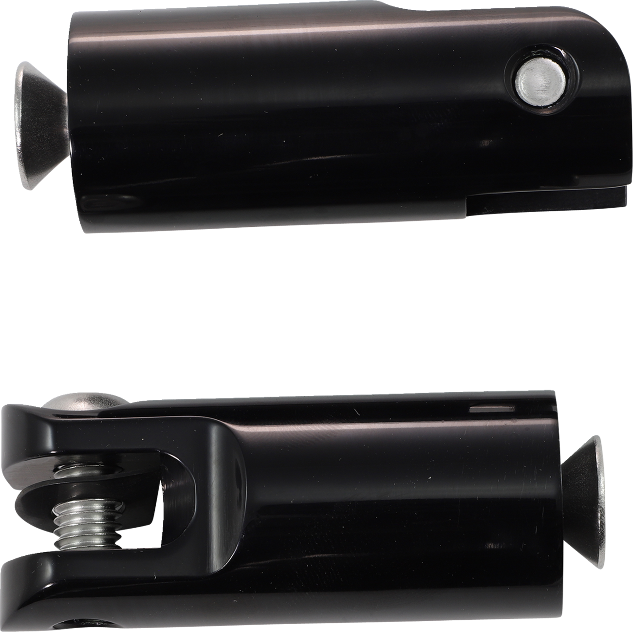 ACCUTRONIX Front Foot Peg Mounts - Black / 3/8"-16 1620-1243