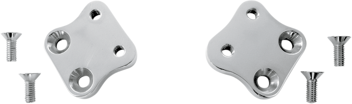 ACCUTRONIX Kick Back Plate - Chrome / FXD 1622-0240