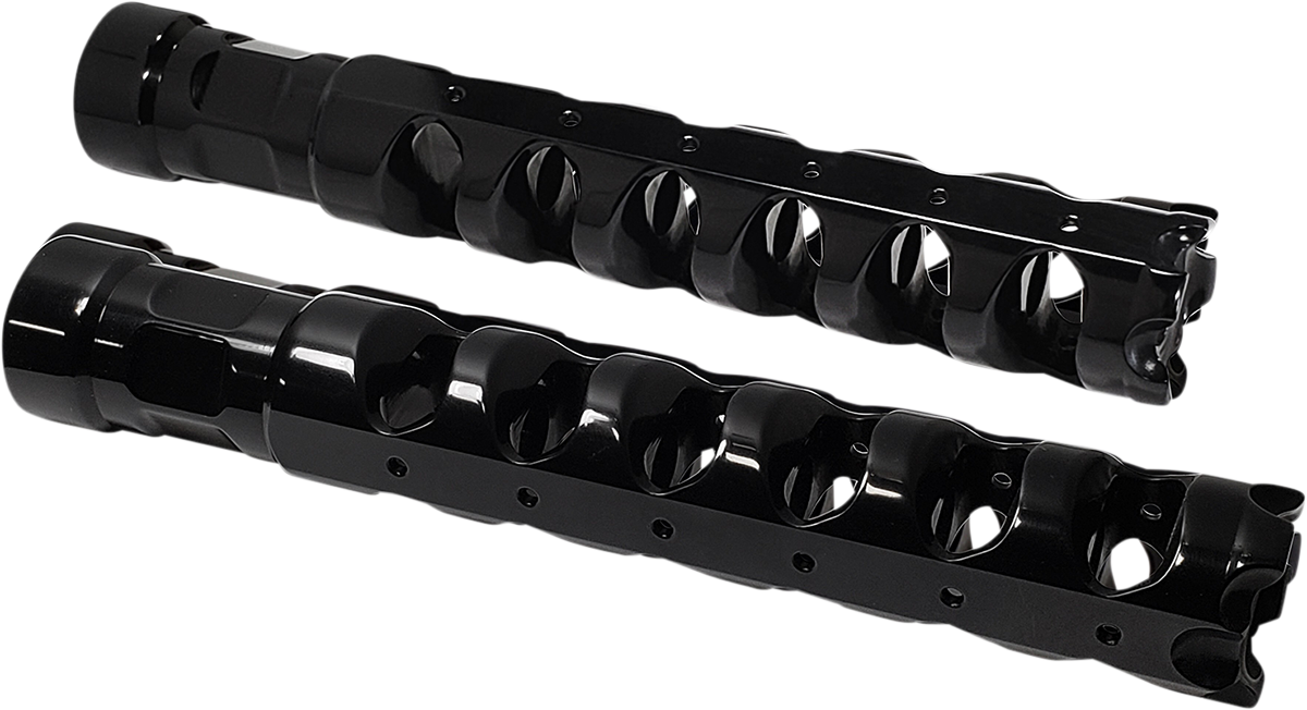ACCUTRONIX Muzzle Break Foot Pegs - Rigid Mount / Black 1620-2159