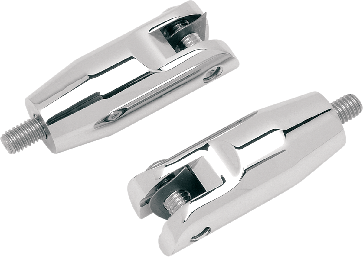 ACCUTRONIX Rear Foot Peg Mount - Chrome / FLT/FLH '93-'24 1620-0107
